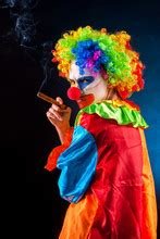 Clown in a Cornfield